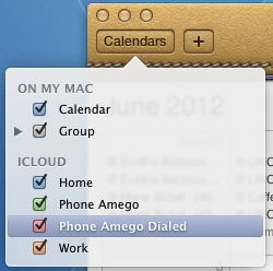 iCal sync