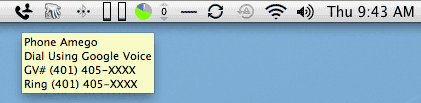 Menu Bar